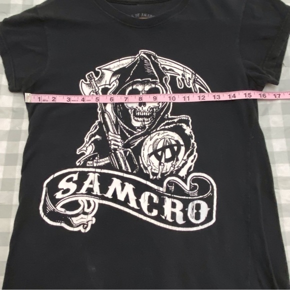 2/40$ Graphic baby tee SONS Anarchy Samcro Road gear prospect black small/medium - Picture 7 of 9